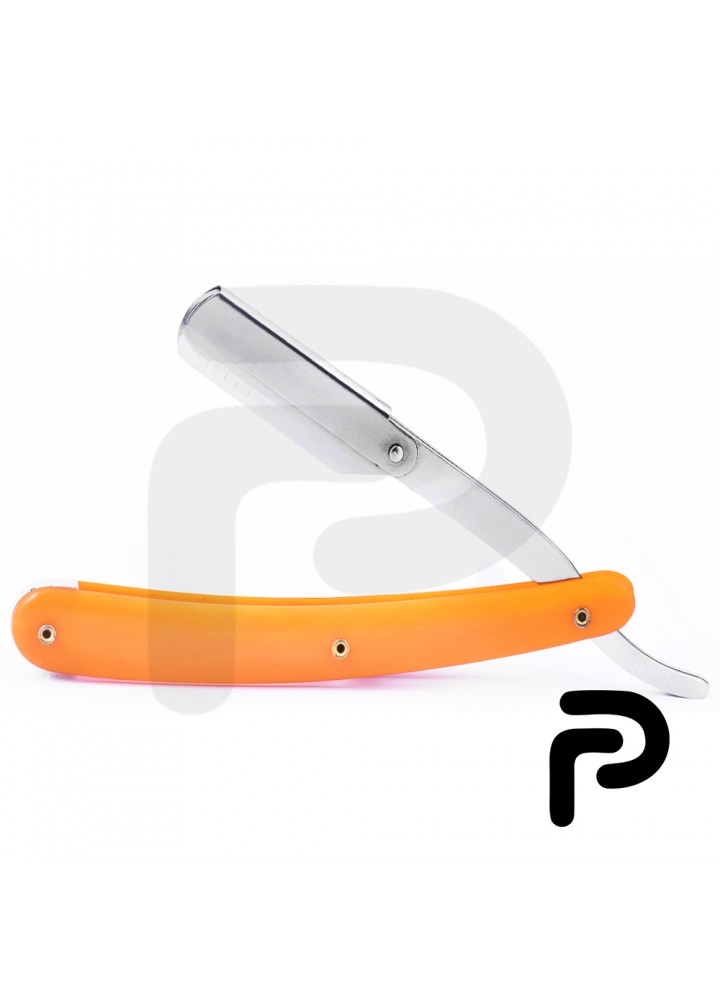 Plastic handle Straight Razor replaceable blade